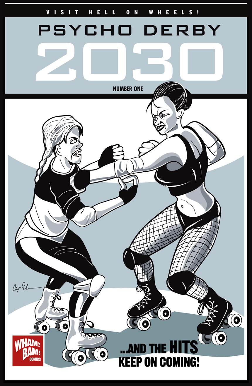 Psycho Derby 2030 #1 cover