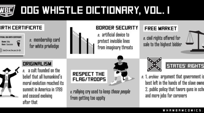 Dog Whistle Dictionary, vol. 1